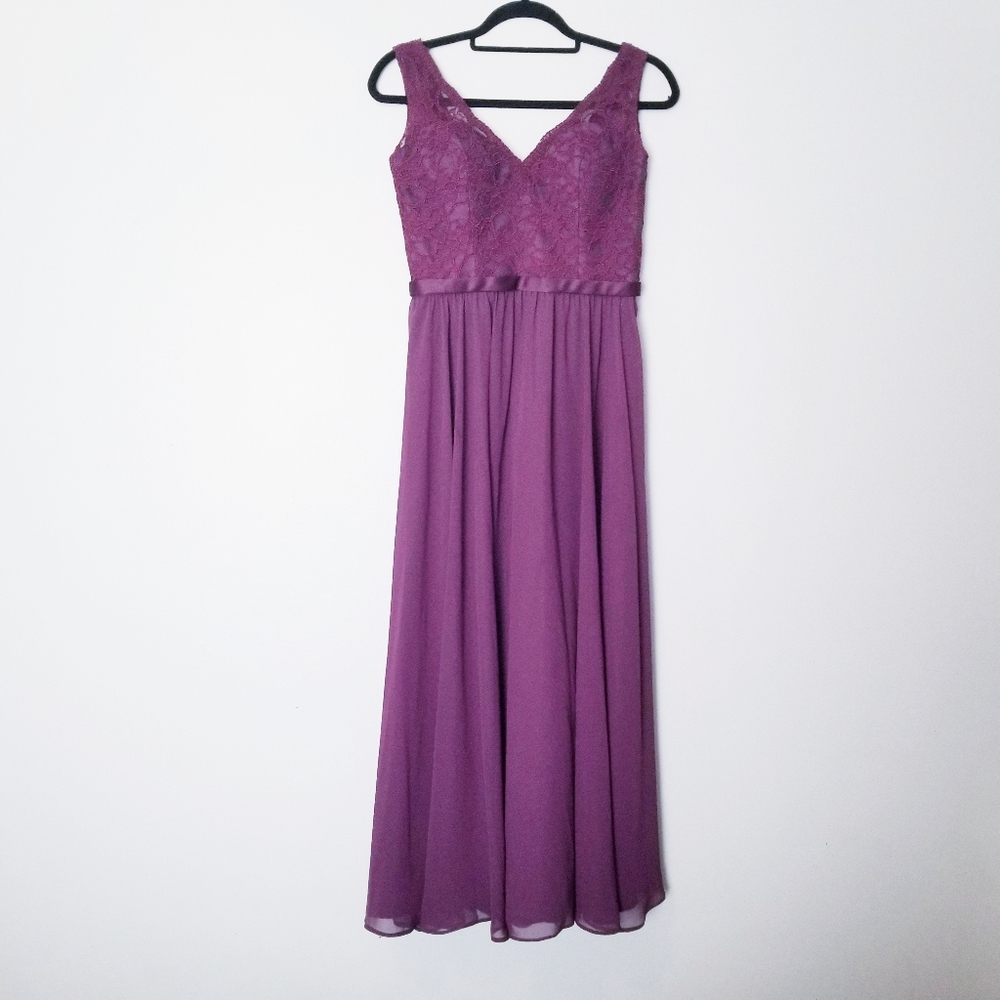 Morilee by Madeline Gardner Dark Purple Dress🖤